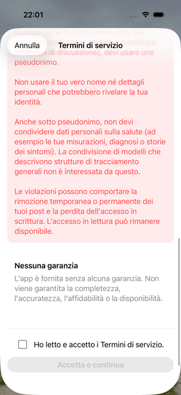 Termini di servizio