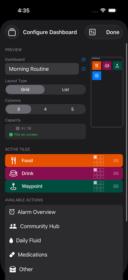 Layout-Picker: Raster