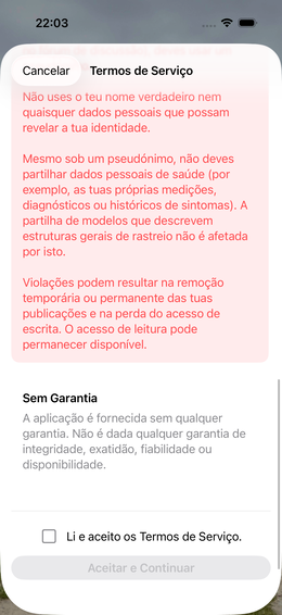 Termos de Serviço